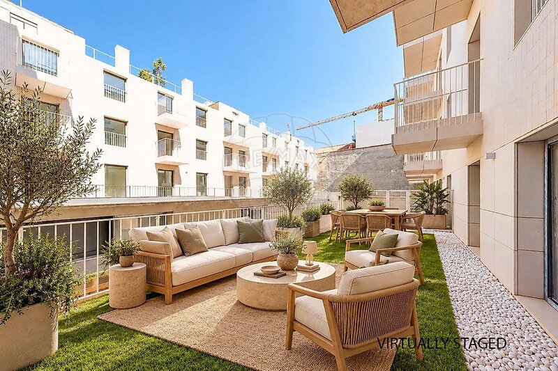 Wohnung T3 Duplex Alvalade Lisboa - abstellraum, terrasse, balkone, garten, garage, wärmedämmung, klimaanlage