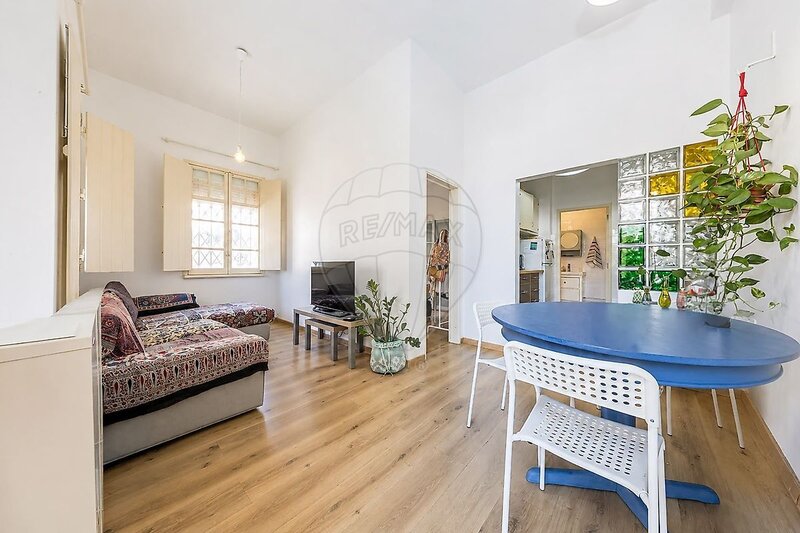 Apartamento T1 Penha de França Lisboa - terraço, 1º andar, parqueamento