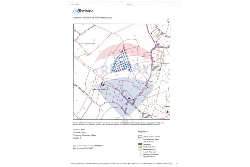 Land with 12920sqm Sintra