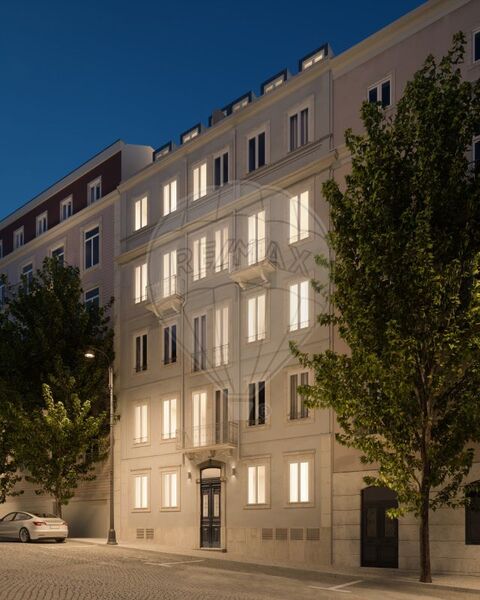 апартаменты в центре T1 Arroios Lisboa - система кондиционирования, веранды, веранда, сады