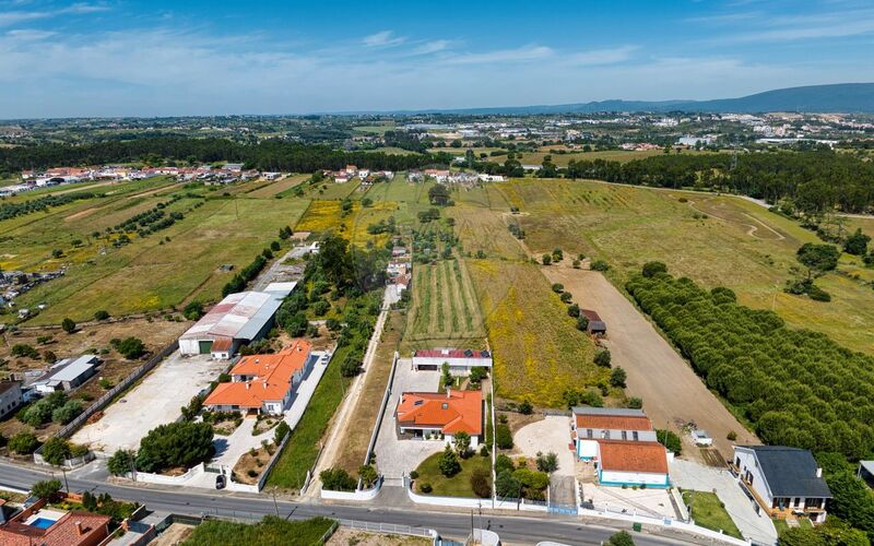 House V5 Modern Riachos Torres Novas - solar panels, fireplace, barbecue, garage, garden