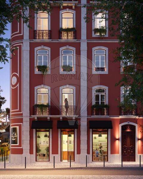 квартира новые T2 Estrela Lisboa - терраса, балкон