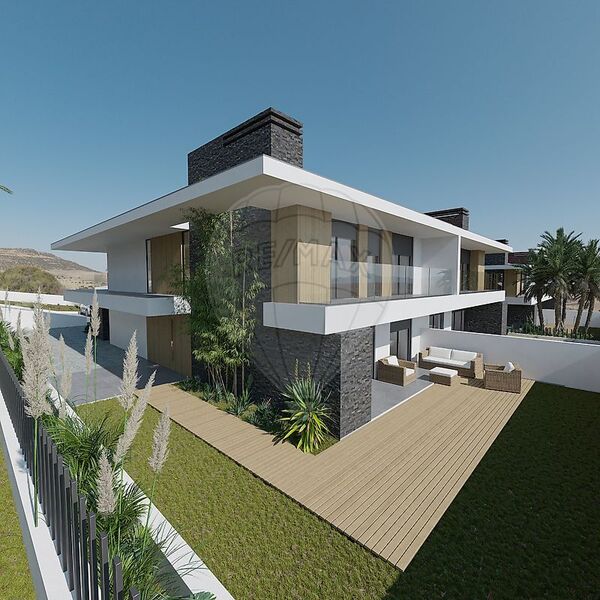 Moradia nova V5 Sintra - varanda, condomínio privado, jardins, ar condicionado