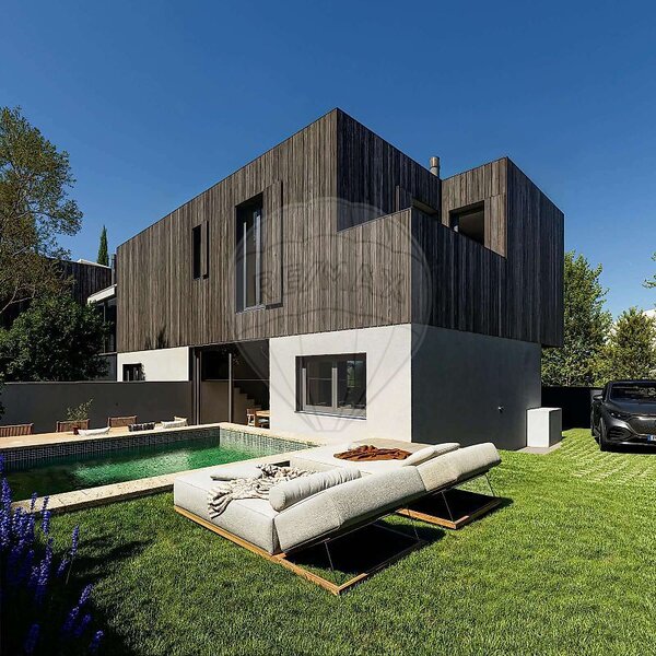 House 3 bedrooms new under construction Alcabideche Cascais - swimming pool, balcony, parking lot, garden