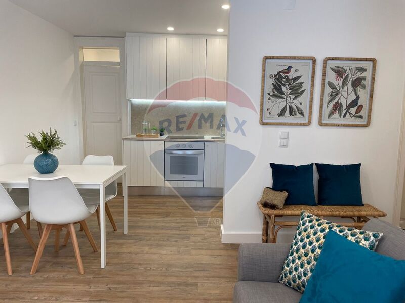 апартаменты современная отличное месторасположение T1 Lapa Lisboa - экипирован, мебелирован, экипированная кухня
