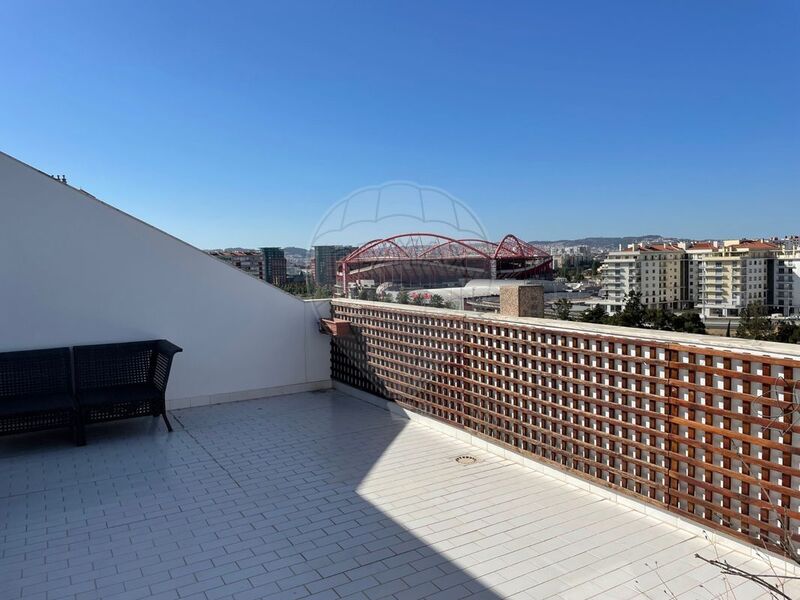 Apartment 1 bedrooms São Domingos de Benfica Lisboa - terrace, equipped, furnished, air conditioning