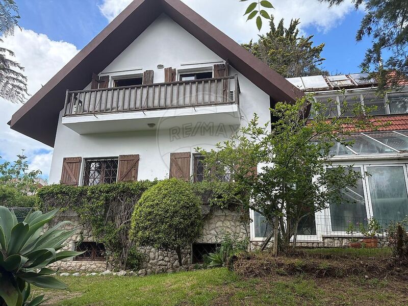 House V6 Sintra - central heating, equipped, swimming pool, air conditioning, fireplace, balcony, garage, garden