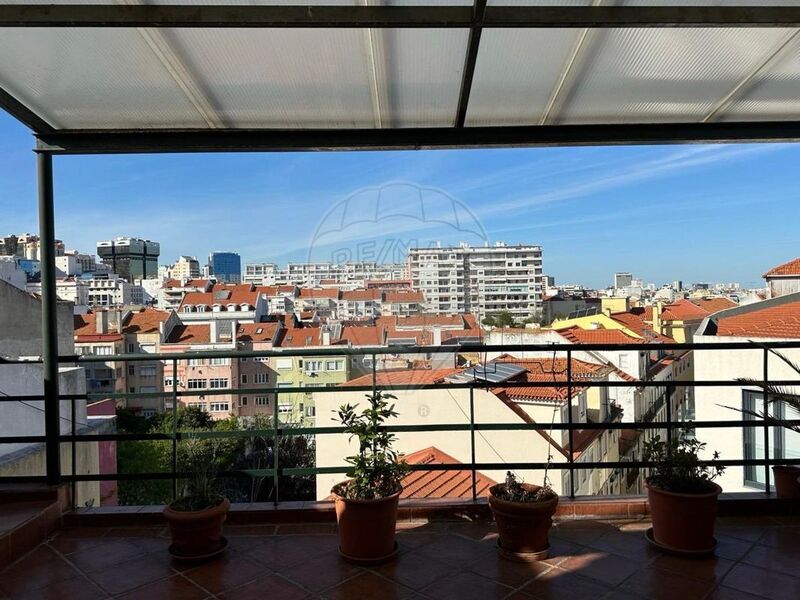 Apartamento T5 Remodelado no centro Campo de Ourique Lisboa - terraços