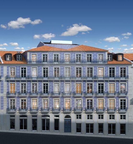 апартаменты современная T1 Estrela Lisboa - веранда, много натурального света