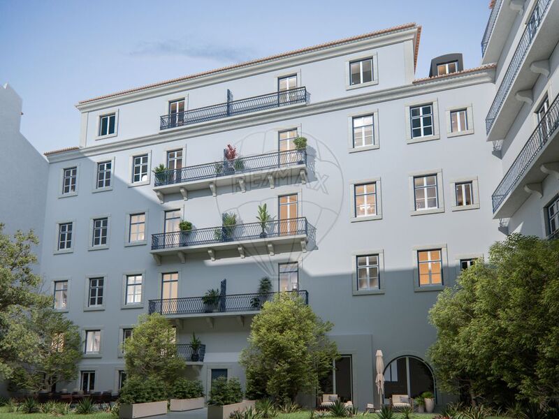 Apartment 1 bedrooms Modern Estrela Lisboa - lots of natural light, balcony
