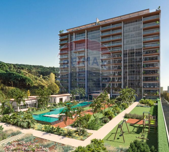 Apartamento Duplex T2 Oeiras para vender - varanda, jardins, parque infantil, arrecadação, piscina, terraço, condomínio privado