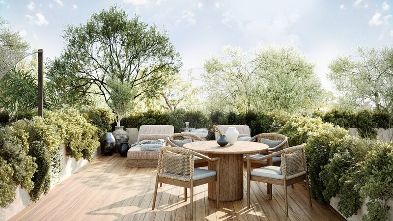Studio T0 Luxury Grândola - gardens, terraces, terrace, swimming pool