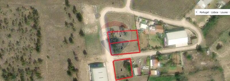 Venda de Lote com 1213m2 Fanhões Loures - electricidade