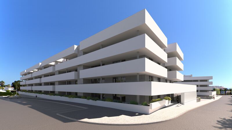 Apartamento T2 de luxo em construção Santa Maria São Gonçalo de Lagos - equipado, sauna, vista mar, terraços, piscina