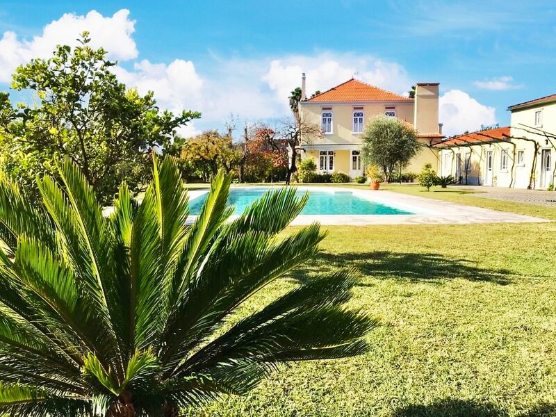 Para venda Quinta V6 Centro Sangalhos Anadia - garagem, terraço, caldeira, jardim, aquecimento central, bons acessos, bbq, piscina