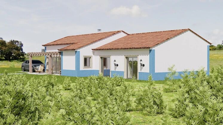 Quinta V3 Casével Santarém - equipada, piscina, terraços, árvores de fruto, jardins, luz, oliveiras