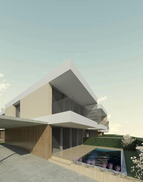 House V4 Modern in urbanization Ericeira Mafra - sea view, swimming pool