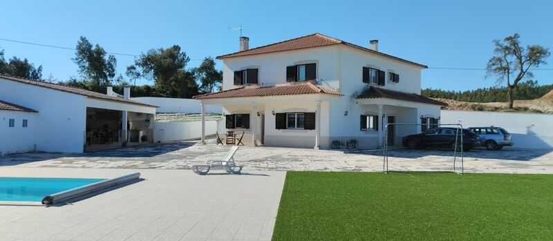 House Refurbished 6 bedrooms Mosteiros Alcanede Santarém - swimming pool, central heating, garage, store room, garden, barbecue