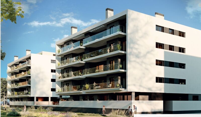 Apartment T2 Pombal - air conditioning, garage, floating floor, swimming pool, balcony, terrace, balconies