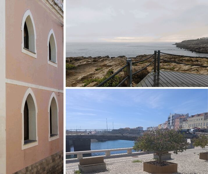 House in the center 5 bedrooms Marina de Peniche - sea view, terrace, fireplace