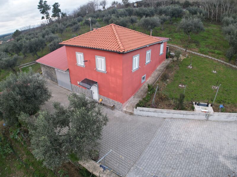 Quinta/Herdade V2 Sesulfe Macedo de Cavaleiros - garagem, lareira, água, oliveiras