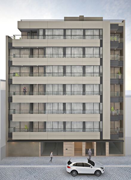 Apartamento de luxo em construção T3 Maia - varandas