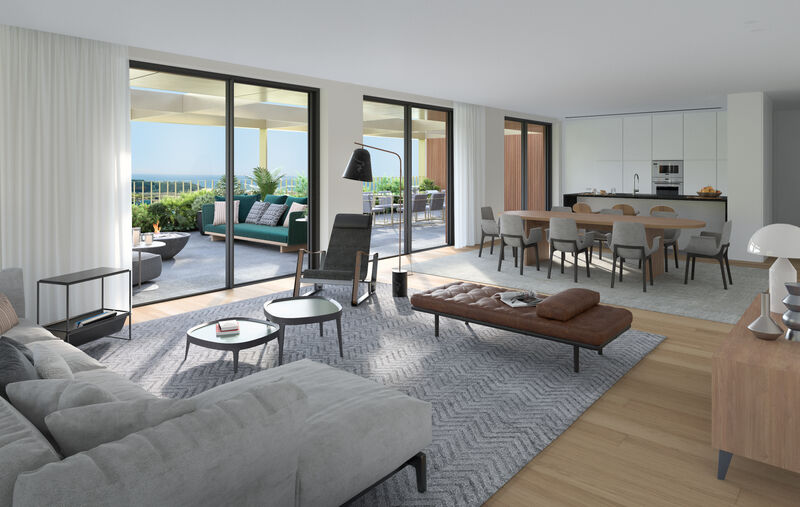 Apartment Luxury T3 Canidelo Vila Nova de Gaia - balcony, gardens