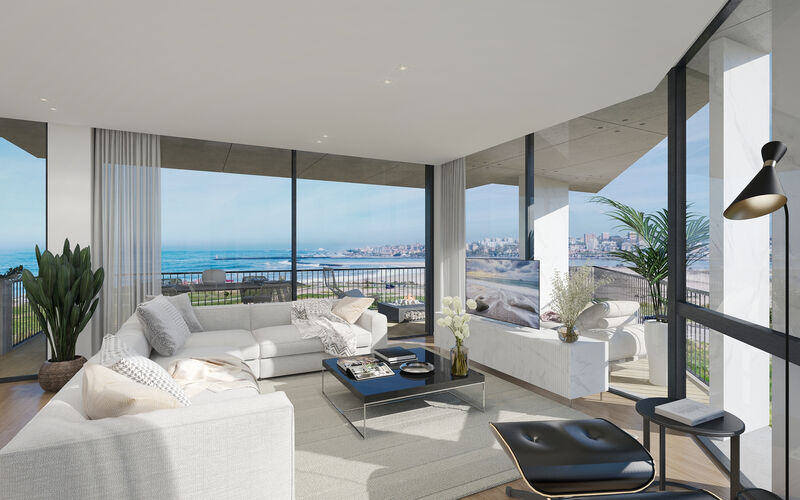 Apartamento T4 novo Canidelo Vila Nova de Gaia - 1º andar, terraço