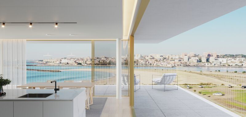 Apartment Luxury T3 Canidelo Vila Nova de Gaia - balcony, garage, 1st floor