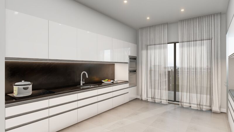 Apartamento novo T2 São Clemente Loulé - ar condicionado, garagem, jardins