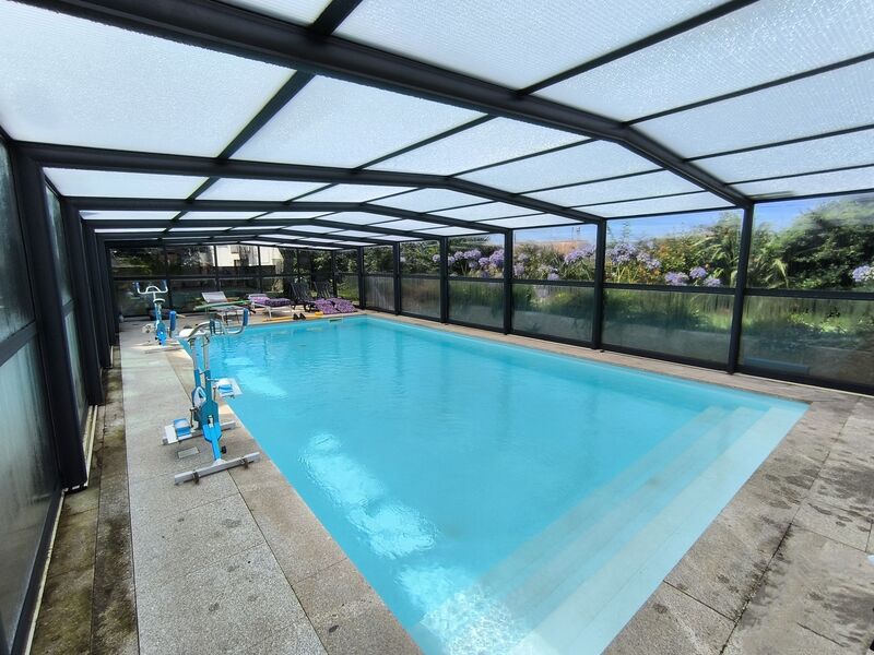 House Single storey near the beach V4 Esposende - garden, underfloor heating, garage, equipped, swimming pool, solar panels, marquee, barbecue