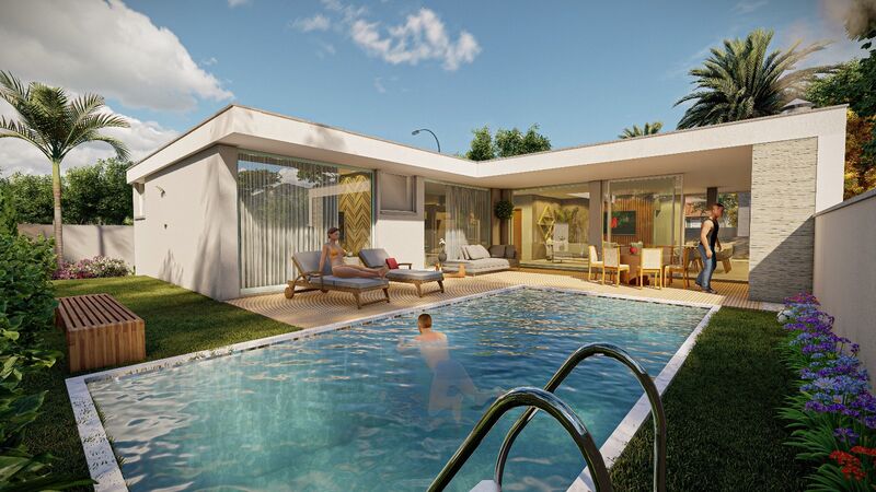 Moradia nova com boas áreas V3 Monção - piscina, zona calma