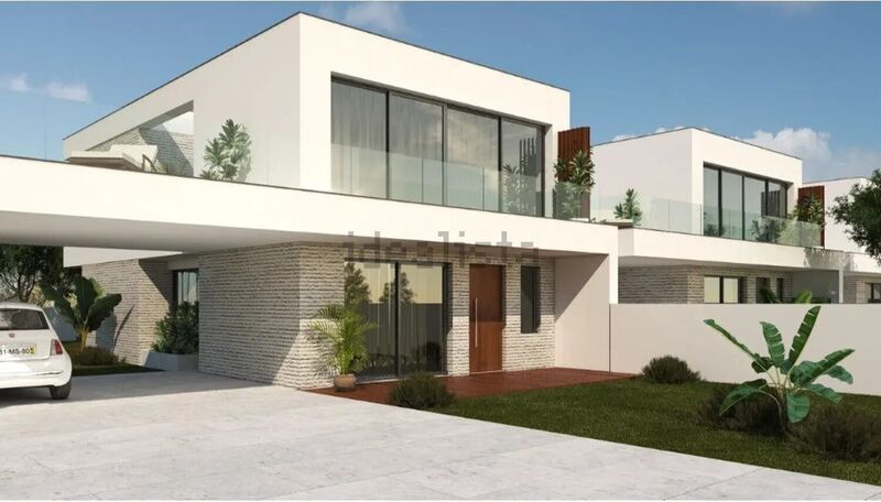 House 3 bedrooms Luxury under construction Alto da Serra Rio Maior - solar panel, air conditioning, balcony, garden