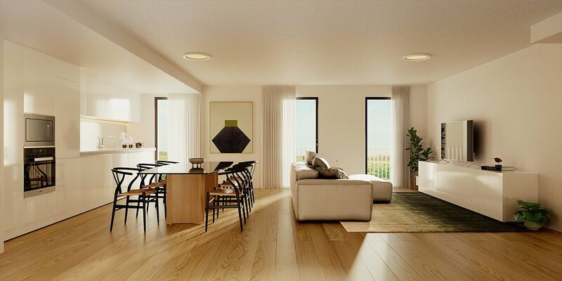 Apartment 3 bedrooms Modern São Lourenço Vilar de Andorinho Vila Nova de Gaia - garage, parking space