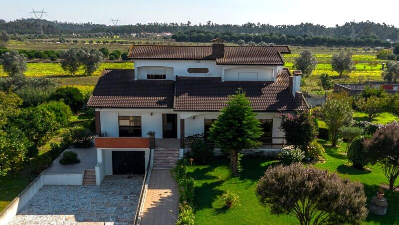 House V5 Rustic Louriçal Pombal - marquee, excellent location, balconies, balcony, backyard, equipped kitchen, air conditioning, alarm, garden, garage