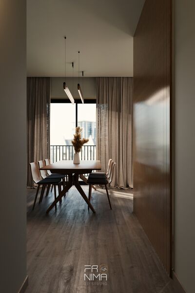 Apartment new 2 bedrooms Almada - air conditioning, sea view, balcony, double glazing