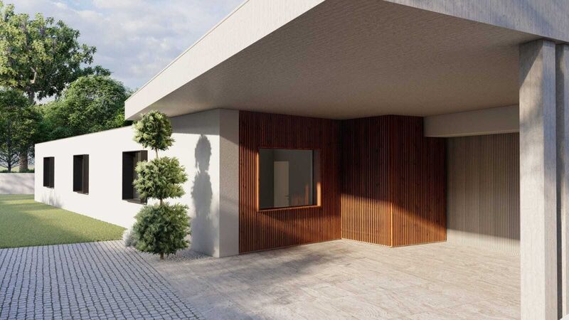 Moradia Moderna V4 Bassar Campo Viseu - garagem, piso radiante, piscina, ar condicionado, bbq