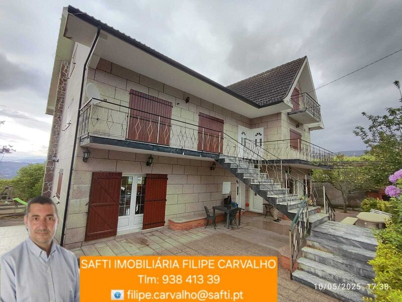 жилой дом V6 элитная São Paio Melgaço - сад, камин, котел, гараж