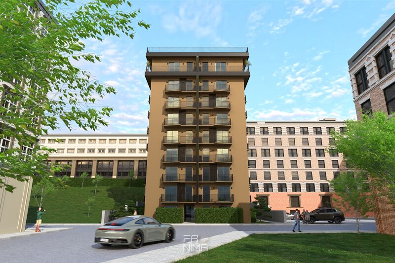 Apartment 2 bedrooms new Almada - double glazing, air conditioning, sea view, balcony