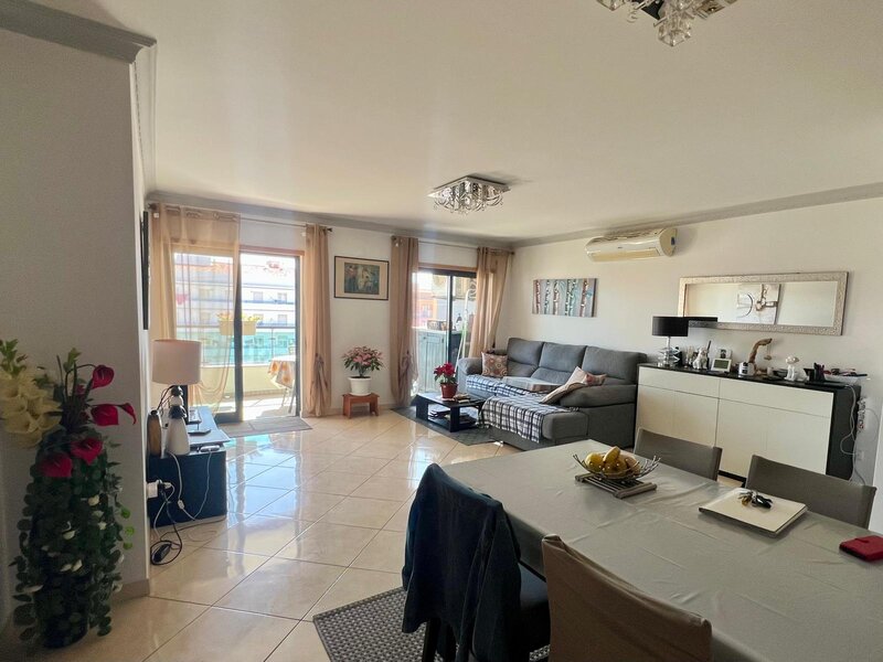 квартира T3 Vila Nova de Cacela Vila Real de Santo António - терраса, гараж, балкон, вид на море, бассейн