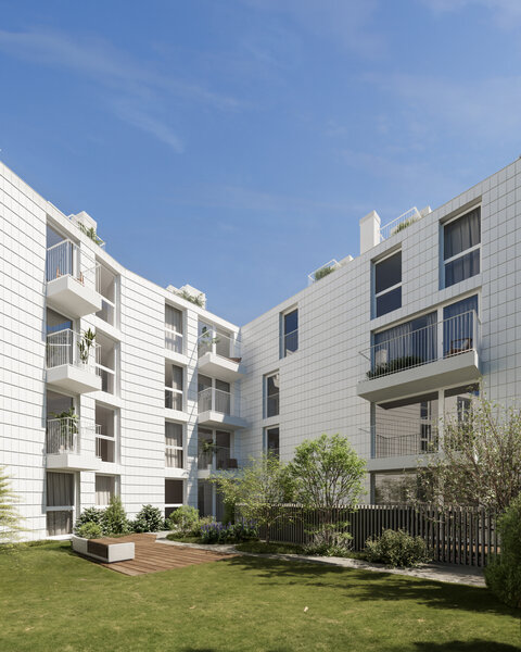 Wohnung neue T1 Alcântara Lisboa - garten, klimaanlage