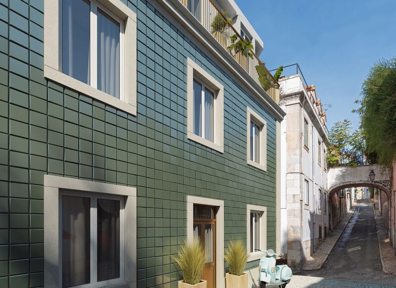 Apartamento novo T2 Misericórdia Lisboa - jardim, equipado