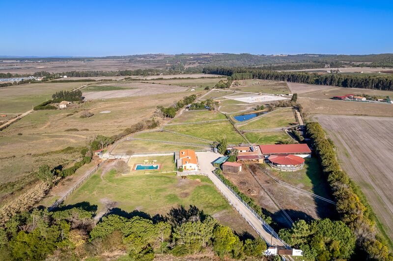 Farm V9 Odeceixe São Teotónio Odemira - irrigated land, garden, terrace, riding arena, swimming pool, water, fireplace, garage, water hole