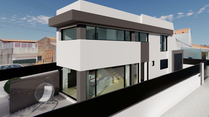 Para venda Moradia V3 em construção Centro Gafanha do Carmo Ílhavo - painéis solares, alarme, garagem, ar condicionado