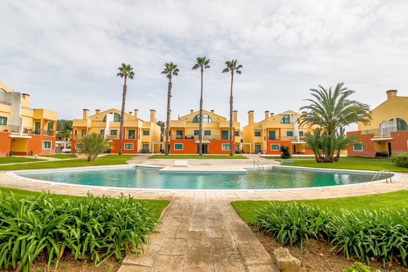 Apartment As new 2 bedrooms Alcoitão Alcabideche Cascais - balconies, air conditioning, fireplace, ground-floor, garage, playground, equipped, swimming pool, boiler, central heating, balcony, barbecue