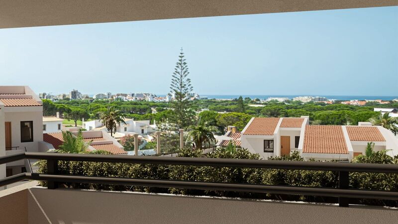 Apartamento T2 de luxo com vista mar Quarteira Loulé - vista mar, piscina, equipado, terraço