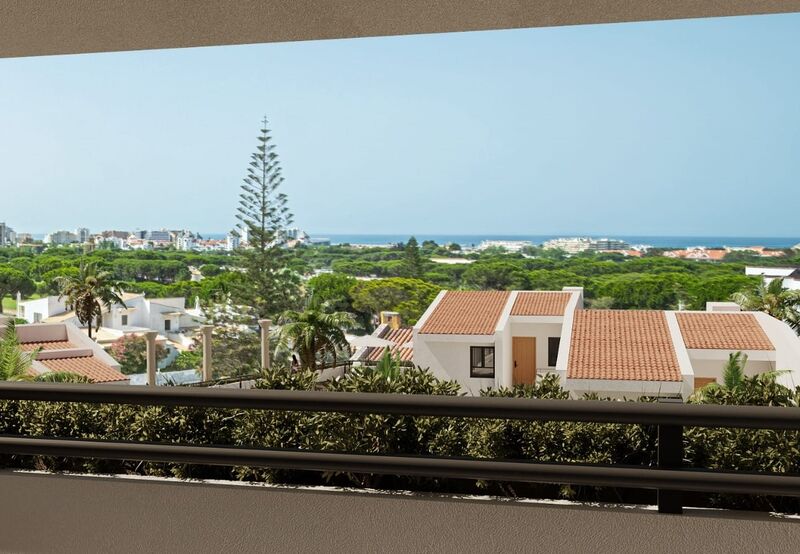 Apartamento T2 de luxo com vista mar Quarteira Loulé - vista mar, piscina, equipado, terraço