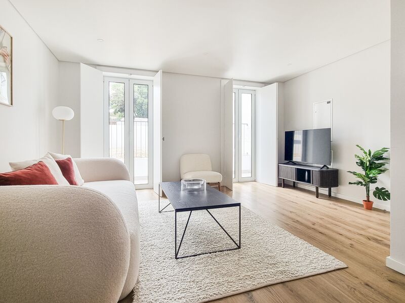 Apartment nuevo T3 Arroios Lisboa - garden, furnished, air conditioning