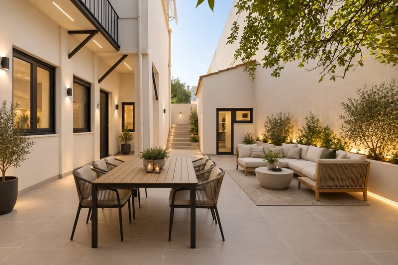 Apartamento por Remodelar com jardim na exclusiva e única Vila Berta à Graça
