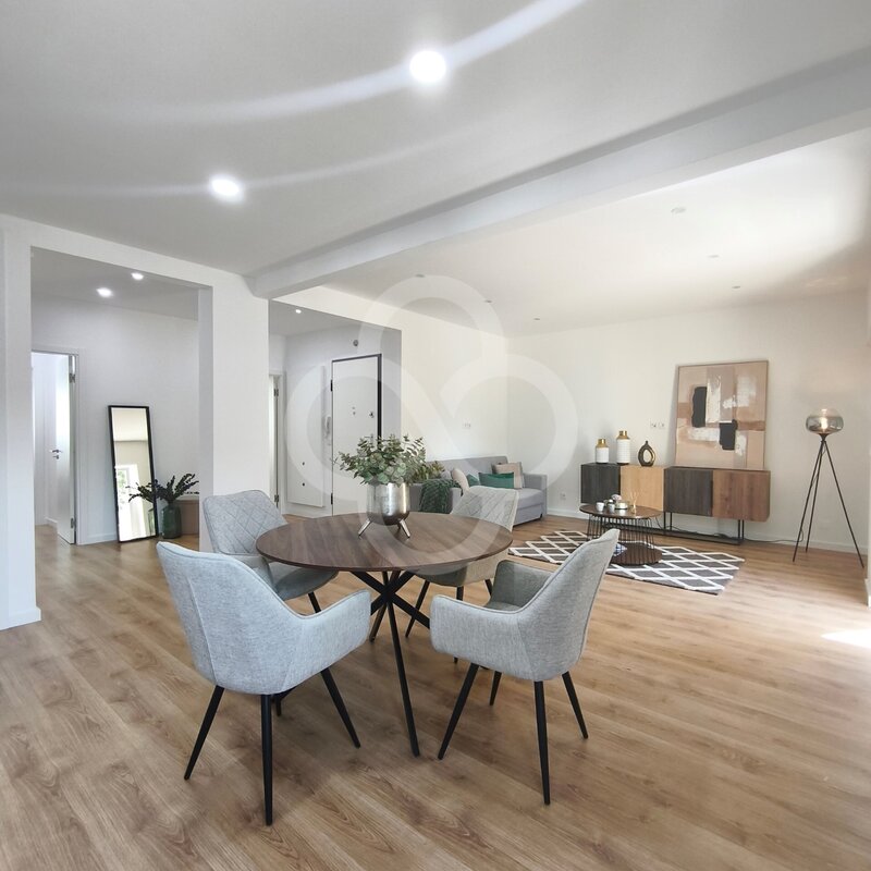 Apartamento T3 remodelado e totalmente equipado em Benfica, Lisboa, na zona do CC Fonte Nova